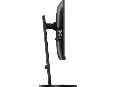Монитор LCD 23.8'' 16:9 1920х1080(FHD) IPS, 75 Hz, 250cd/m2, 1000:1, 50М:1, 5ms, VGA, DVI, HDMI, DP, USB-Hub, Height adj, Pivot, Tilt, Swivel, Speakers, Black