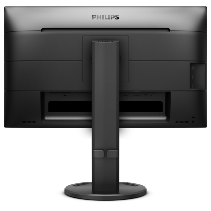 Монитор LCD 23.8'' 16:9 1920х1080(FHD) IPS, 75 Hz, 250cd/m2, 1000:1, 50М:1, 5ms, VGA, DVI, HDMI, DP, USB-Hub, Height adj, Pivot, Tilt, Swivel, Speakers, Black