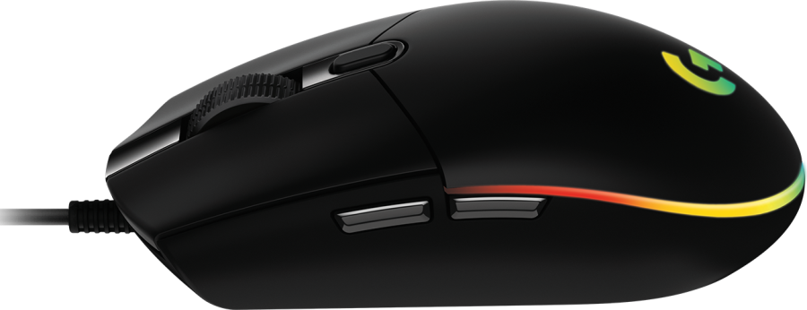 Мышь игровая Logitech G102 LIGHTSYNC, Black (арт. 910-005823, M/N: MU0054)