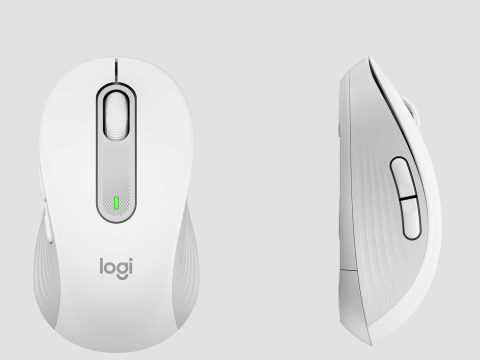 Мышь беспроводная Logitech Signature M650 L Wireless Mouse - OFF-WHITE - BT - N/A - EMEA - M650 L (M/N: MR0091 / CU0021)