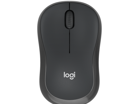 Мышь беспроводная Logitech M240 Silent Graphite Bluetooth (черная, оптическая, 400-4000dpi, бесшумная)