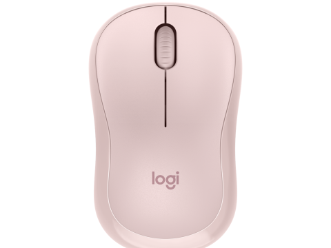 Мышь беспроводная Logitech M240 Silent Rose Bluetooth (черная, оптическая, 400-4000dpi, бесшумная)