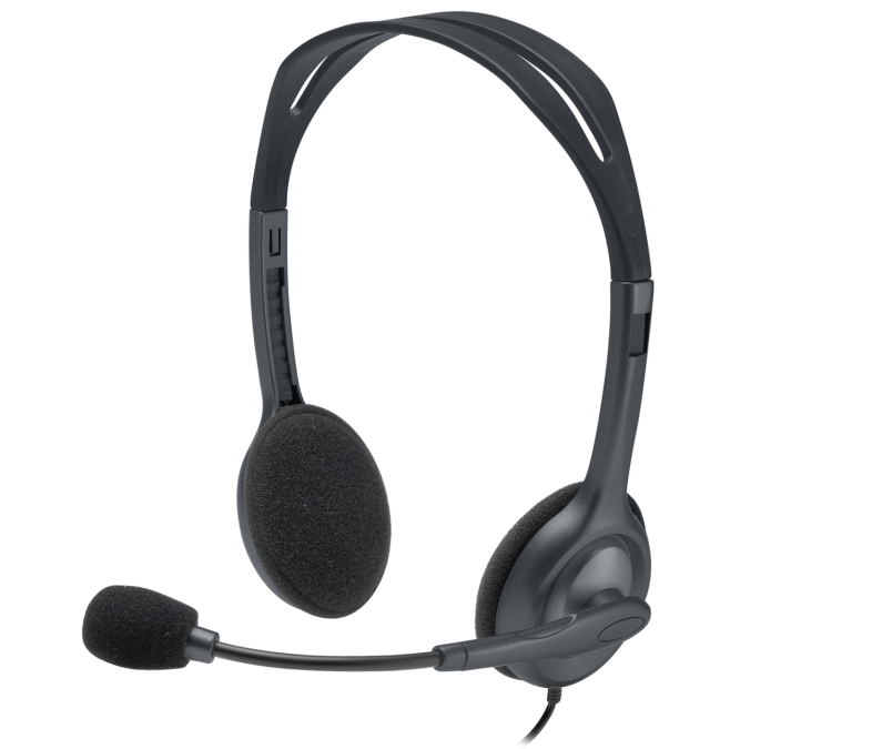 Гарнитура Logitech H111 (1 x 3.5мм, кабель 1.8м) (M/N: A-00021)