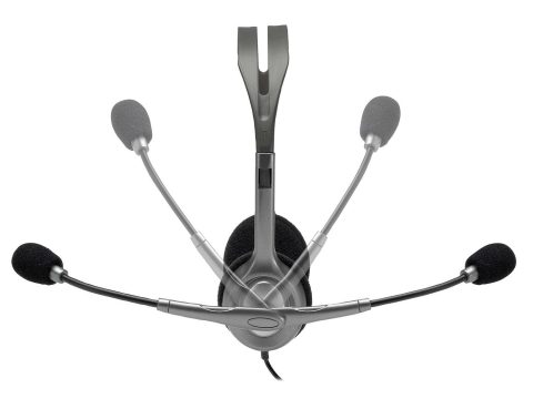 Гарнитура Logitech H111 (1 x 3.5мм, кабель 1.8м) (M/N: A-00021)