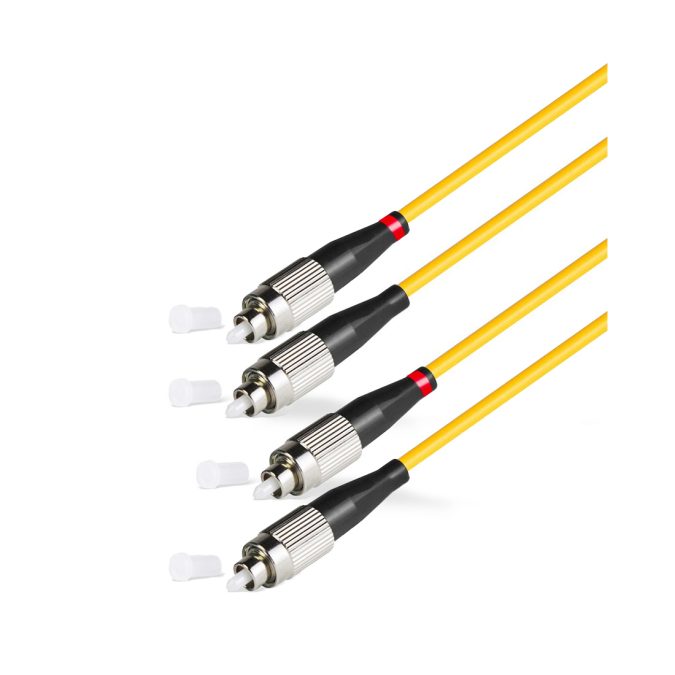 Патч корд оптоволоконный,, FC/UPC-FC/UPC SM 9/125 Duplex 3.0мм 1 м, LSZH