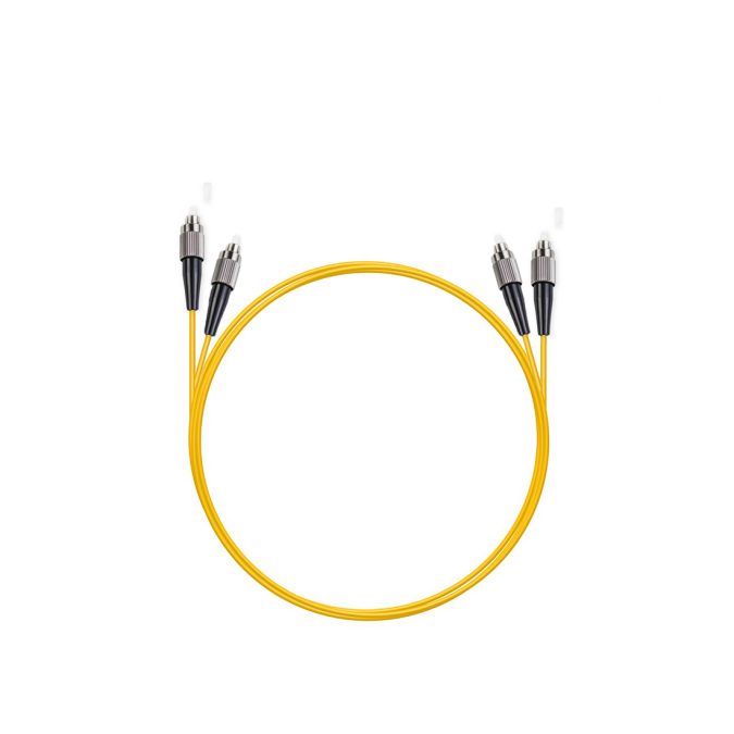 Патч корд оптоволоконный,, FC/UPC-FC/UPC SM 9/125 Duplex 3.0мм 1 м, LSZH