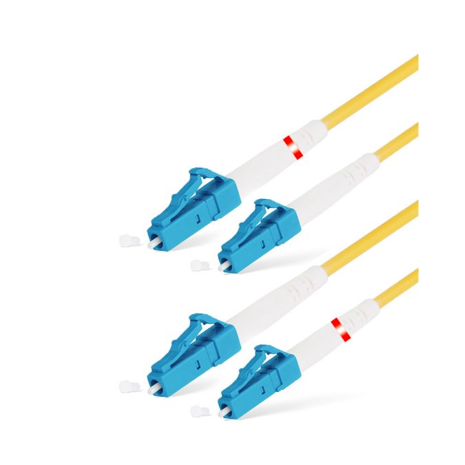 Патч корд оптоволоконный,, LC/UPC-LC/UPC SM 9/125 Duplex 3.0мм 1 м, LSZH