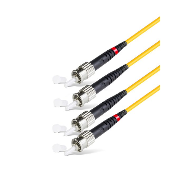 Патч корд оптоволоконный,, ST/UPC-ST/UPC SM 9/125 Duplex 3.0мм 1 м, LSZH