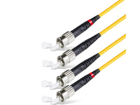 Патч корд оптоволоконный,, ST/UPC-ST/UPC SM 9/125 Duplex 3.0мм 3 м, LSZH
