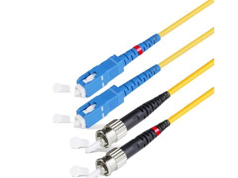 Патч корд оптоволоконный,, SC/UPC-ST/UPC SM 9/125 Duplex 3.0мм 1 м, LSZH