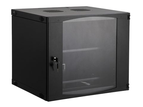 Шкаф коммуникационный настенный, SHIP, EW5406.100, EW серия, 19'' 6U, 540*450*327 мм, Ш*Г*В, IP20, Чёрный