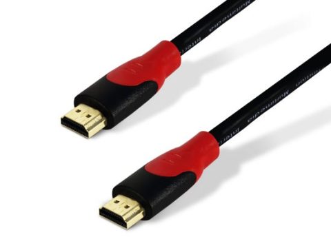 Интерфейсный кабель, SHIP, SH6016-3P, HDMI-HDMI, 30В, Пол. пакет, Контакты с золотым напылением, 3 м, Чёрный