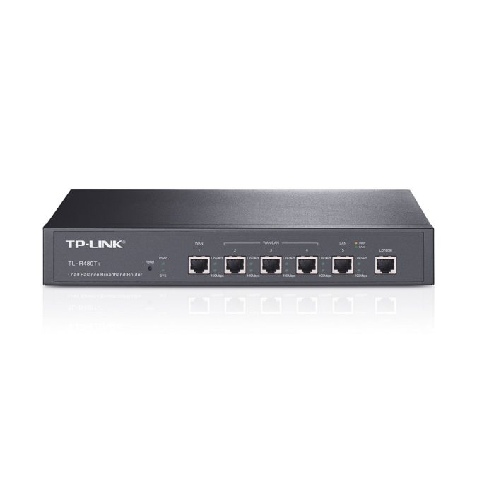 Маршрутизатор, TP-Link, TL-R480T+, Lan 4x100Mb порта + 1x100Mb WAN порт + RJ-45 на RS232 (Консольный)