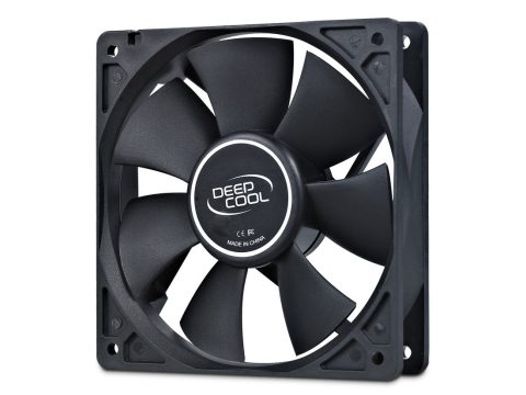 Кулер для компьютерного корпуса, Deepcool, XFAN 120 DP-FDC-XF120, 120мм, 1300±10%об.мин, 43.56CFM, 23.7dB(A), 3pin, 120х120х25мм, Чёрный