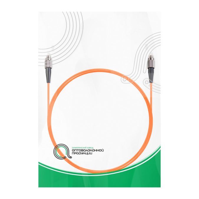 Патч корд оптоволоконный,, FC/UPC-FC/UPC MM OM1 62.5/125 Simplex 3.0мм 1 м, LSZH