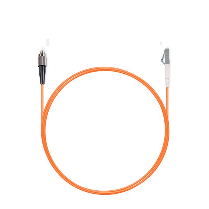 Патч корд оптоволоконный,, FC/UPC-LC/UPC MM OM1 62.5/125 Simplex 3.0мм 1 м, LSZH