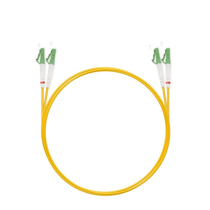 Патч корд оптоволоконный,, LC/APC-LC/APC SM 9/125 Duplex 3.0мм 1 м, LSZH