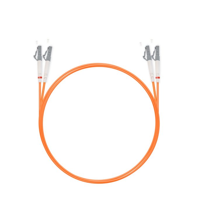 Патч корд оптоволоконный,, LC/UPC-LC/UPC MM OM1 62.5/125 Duplex 3.0мм 1 м, LSZH