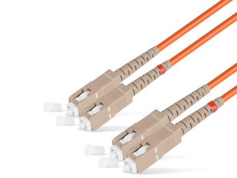 Патч корд оптоволоконный,, SC/UPC-SC/UPC MM OM1 62.5/125 Duplex 3.0мм 1 м, LSZH