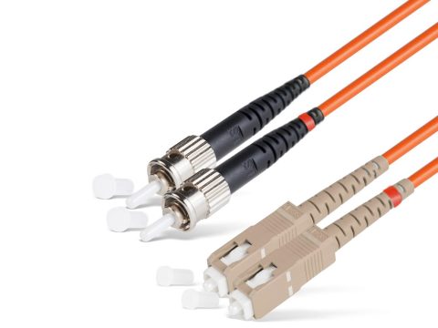 Патч Корд Оптоволоконный,, SC/UPC-ST/UPC MM OM1 62.5/125 Duplex 3.0мм 1 м, LSZH