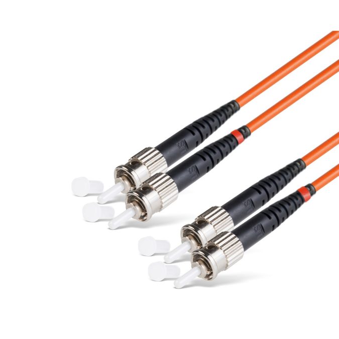 Патч корд оптоволоконный,, ST/UPC-ST/UPC MM OM1 62.5/125 Duplex 3.0мм 1 м, LSZH