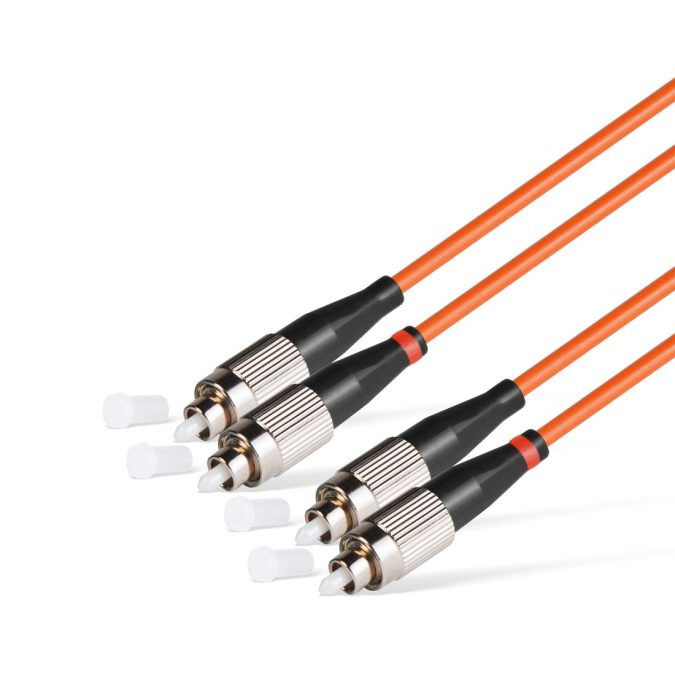 Патч корд оптоволоконный,, FC/UPC-FC/UPC MM OM2 50/125 Duplex 3.0мм 1 м, LSZH