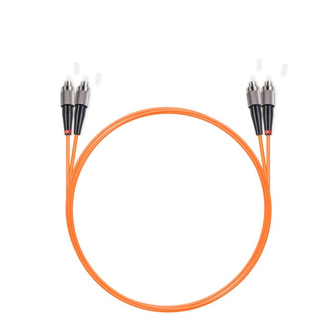 Патч корд оптоволоконный,, FC/UPC-FC/UPC MM OM2 50/125 Duplex 3.0мм 1 м, LSZH