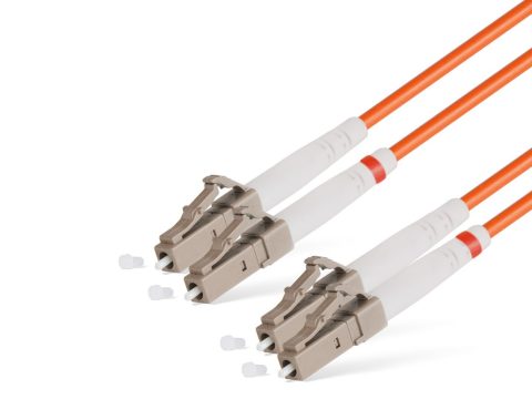Патч корд оптоволоконный,, LC/UPC-LC/UPC MM OM2 50/125 Duplex 3.0мм 1 м, LSZH