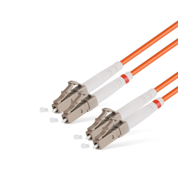 Патч корд оптоволоконный,, LC/UPC-LC/UPC MM OM2 50/125 Duplex 3.0мм 1 м, LSZH