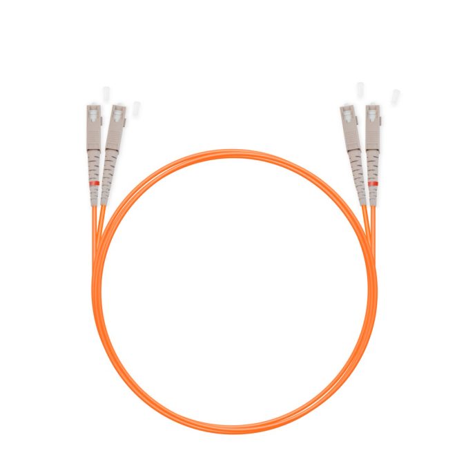 Патч корд оптоволоконный,, SC/UPC-SC/UPC MM OM2 50/125 Duplex 3.0мм 1 м, LSZH
