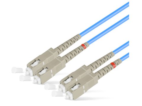 Патч корд оптоволоконный,, SC/UPC-SC/UPC MM OM3 50/125 Duplex 3.0мм 1 м, LSZH