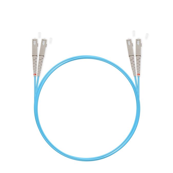 Патч корд оптоволоконный,, SC/UPC-SC/UPC MM OM3 50/125 Duplex 3.0мм 1 м, LSZH