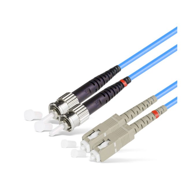 Патч корд оптоволоконный,, SC/UPC-ST/UPC MM OM3 50/125 Duplex 3.0мм 1 м,LSZH