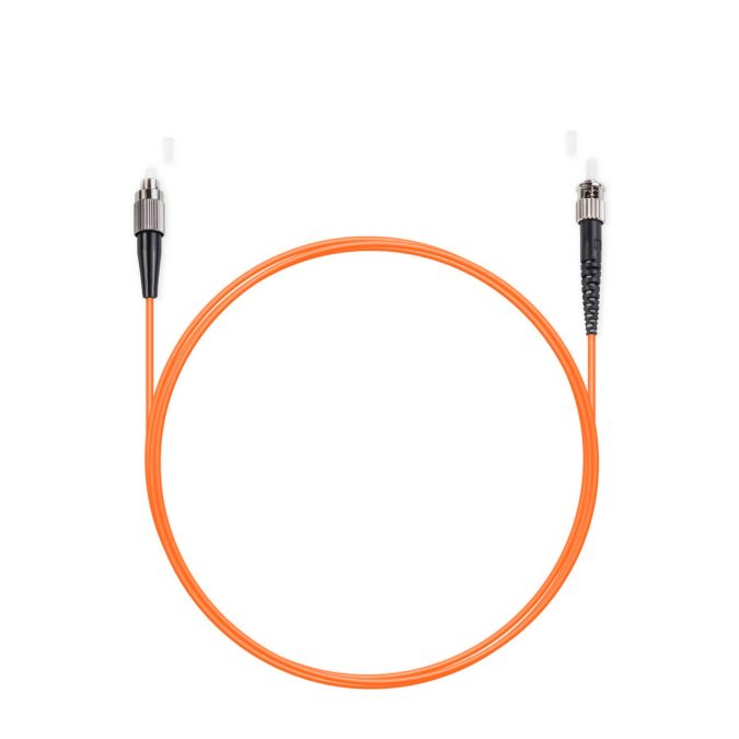 Патч корд оптоволоконный,, FC/UPC-ST/UPC MM OM1 62.5/125 Simplex 3.0мм 1 м, LSZH