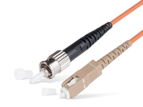 Патч корд оптоволоконный,, SC/UPC-ST/UPC MM OM2 50/125 Simplex 3.0мм 1 м, LSZH