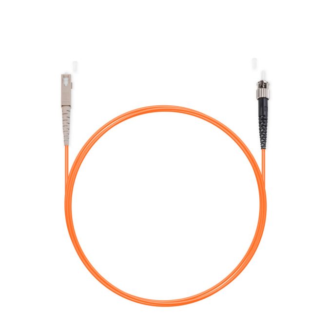 Патч корд оптоволоконный,, SC/UPC-ST/UPC MM OM2 50/125 Simplex 3.0мм 1 м, LSZH