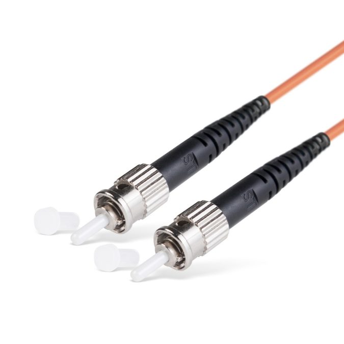Патч корд оптоволоконный,, ST/UPC-ST/UPC MM OM2 50/125 Simplex 3.0мм 1 м, LSZH
