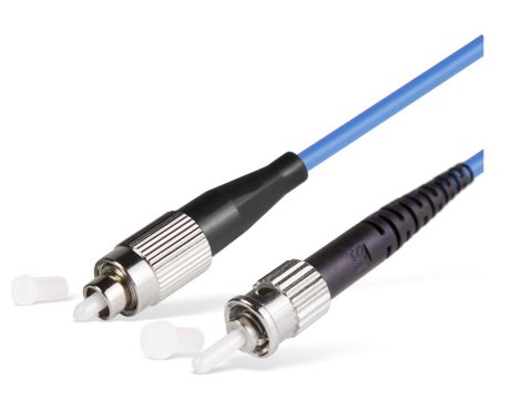Патч корд оптоволоконный,, FC/UPC-ST/UPC MM OM3 50/125 Simplex 3.0мм 1 м, LSZH
