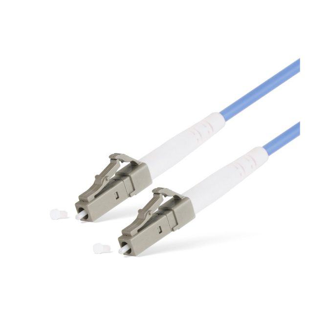 Патч корд оптоволоконный,, LC/UPC-LC/UPC MM OM3 50/125 Simplex 3.0мм 1 м, LSZH