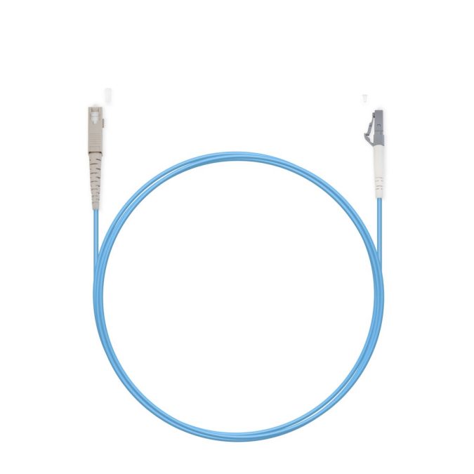 Патч корд оптоволоконный,, SC/UPC-LC/UPC MM OM3 50/125 Simplex 3.0мм 1 м, LSZH