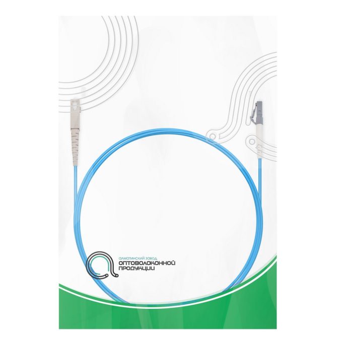 Патч корд оптоволоконный,, SC/UPC-LC/UPC MM OM3 50/125 Simplex 3.0мм 1 м, LSZH