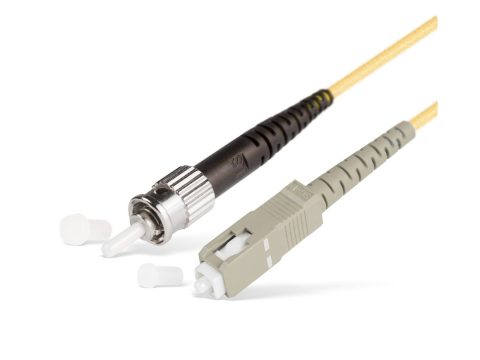 Патч корд оптоволоконный,, SC/UPC-ST/UPC MM OM3 50/125 Simplex 3.0мм 1 м, LSZH