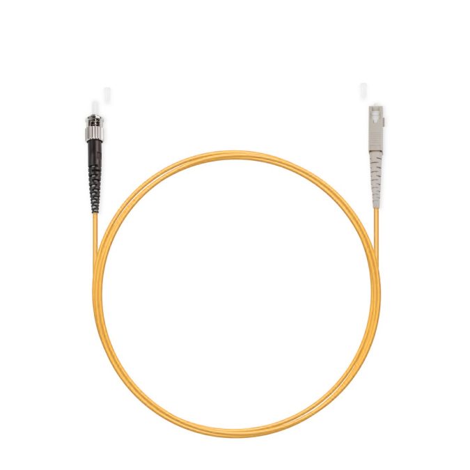 Патч корд оптоволоконный,, SC/UPC-ST/UPC MM OM3 50/125 Simplex 3.0мм 1 м, LSZH