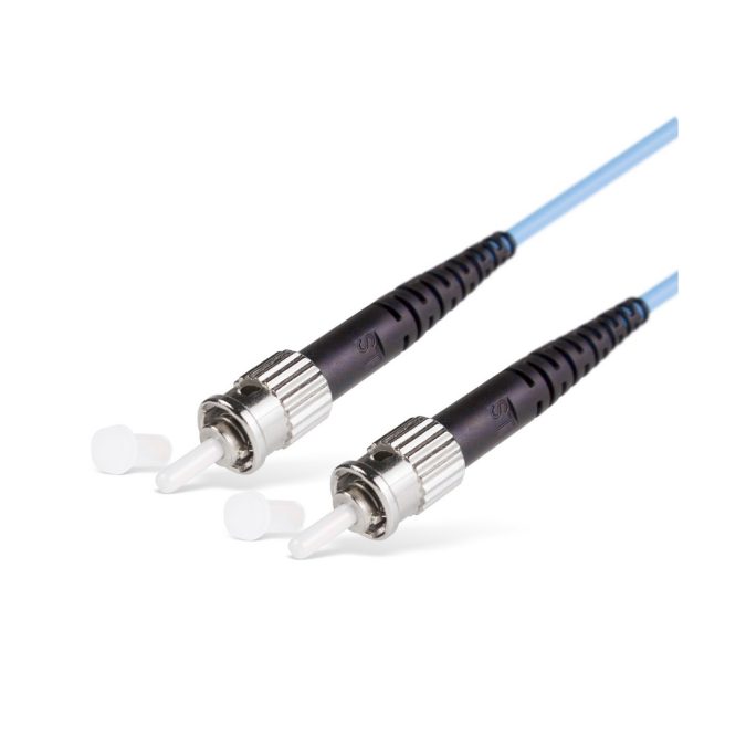 Патч корд оптоволоконный,, ST/UPC-ST/UPC MM OM3 50/125 Simplex 3.0мм 1 м, LSZH