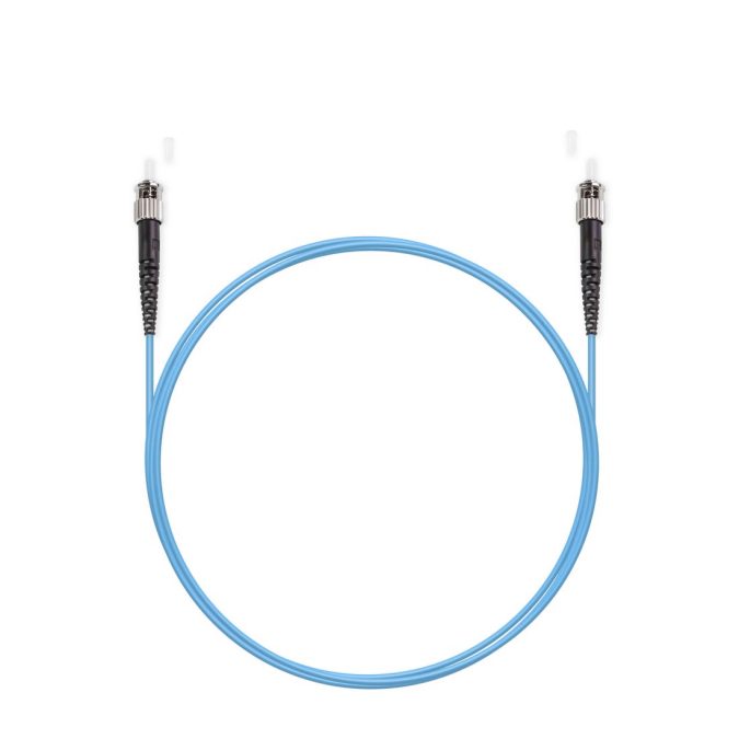 Патч корд оптоволоконный,, ST/UPC-ST/UPC MM OM3 50/125 Simplex 3.0мм 1 м, LSZH