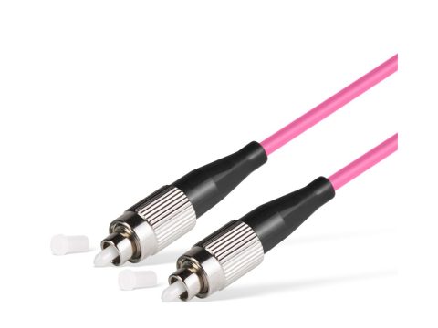 Патч корд оптоволоконный,, FC/UPC-FC/UPC MM OM4 50/125 Simplex 3.0мм 1 м, LSZH