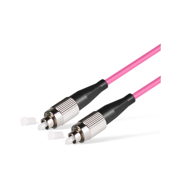 Патч корд оптоволоконный,, FC/UPC-FC/UPC MM OM4 50/125 Simplex 3.0мм 1 м, LSZH