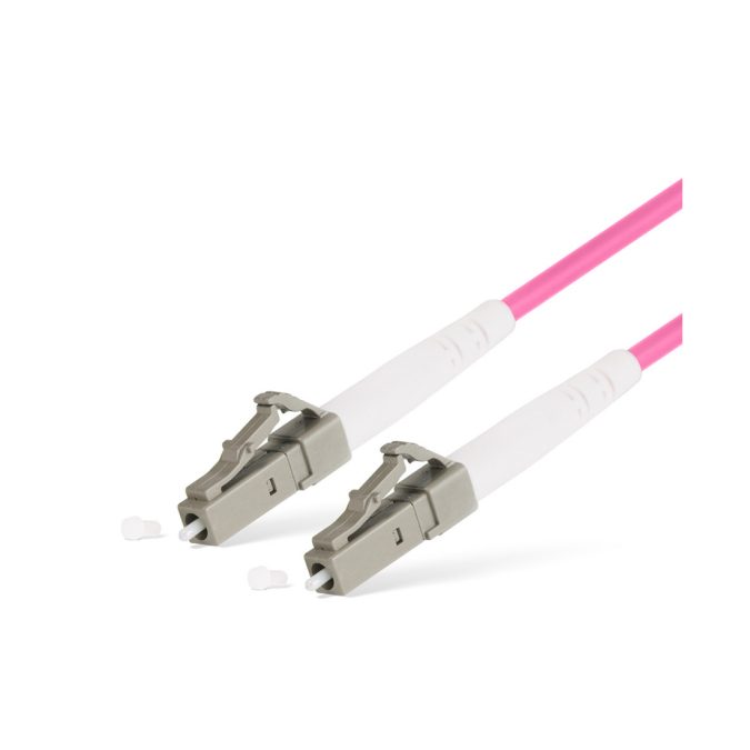 Патч корд оптоволоконный,, LC/UPC-LC/UPC MM OM4 50/125 Simplex 3.0мм 1 м, LSZH