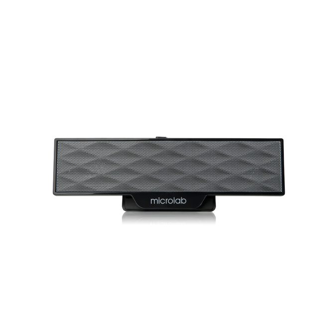 Колонки, MicroLab, B51(USB), 2.0, 4Вт (2Вт*2), USB (питание), 3,5 MiniJack, 205*68*35 мм., Чёрный