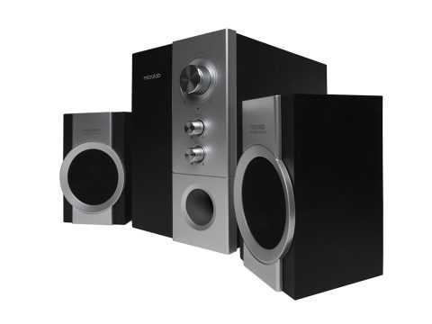 Акустическая система, Microlab, M-590 (11), 2.1, 17Вт (4Вт*2+9Вт), 70 Дб, Вход 2RCA, Выход 2RCA, Чёрный